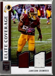 A1582- 2018 Elite Coverage Materials #16 Jamison Crowder Jersey - NM-MT - Picture 1 of 2