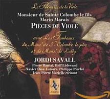 JORDI SAVALL - La Parnasse De La Viole - Works By Sainte Colombe Le Fils VG