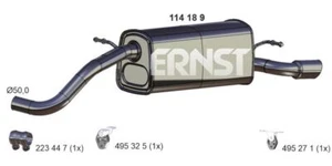 ERNST 114189 Endschalldämpfer für AUDI VW - Bild 1 von 1