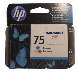 CARTUCHO DE TINTA ORIGINAL HP 75 TRICOLOR CB337WN NUEVO SELLADO DE FÁBRICA CADUCADO 14/11 - Imagen 1 de 6