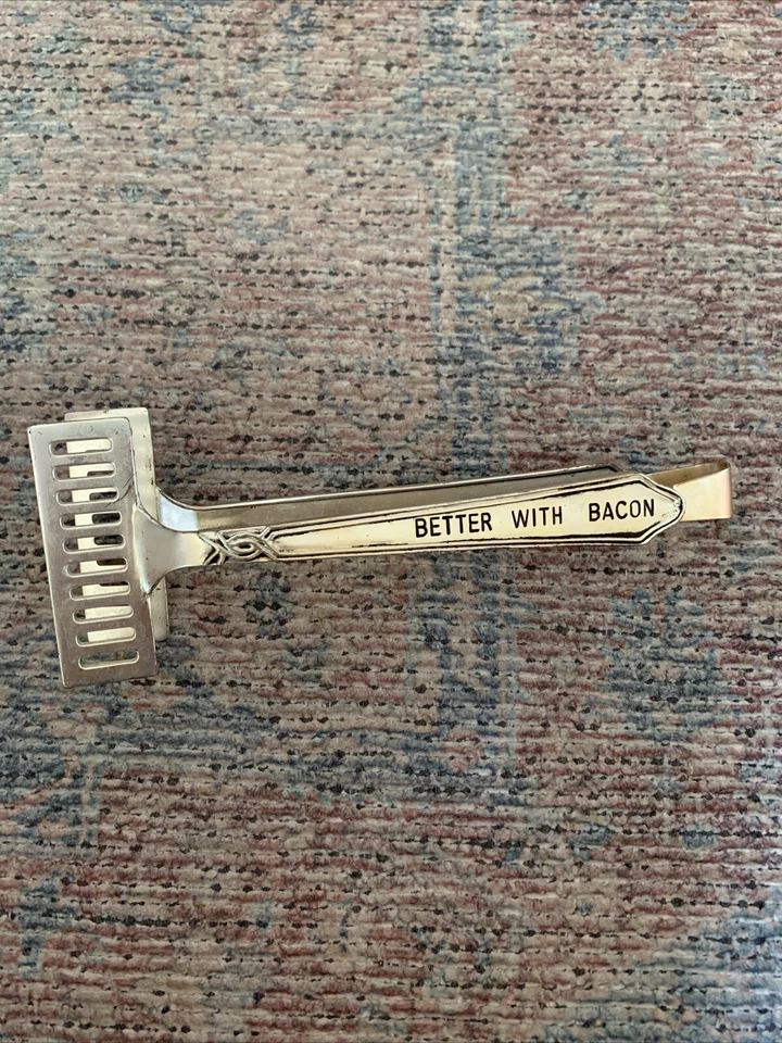 Mud Pie  Bacon Serving Tong “Better With Bacon” - Image 1 of 4