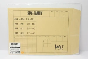 SPY×FAMILY Fukusei Genga replica Forger Family Set Loid, Yor, Anya 2022 - Picture 1 of 9