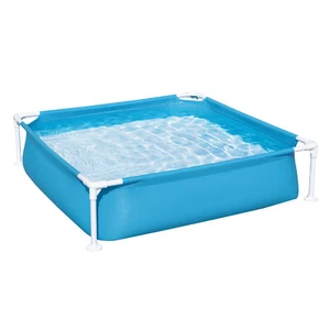 Bestway Kinderpool My First Frame Pool 122x122x30,5cm Planschbecken Aufstellpool - Bild 1 von 5
