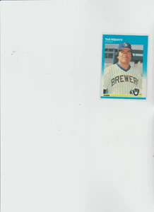 1987 fleer #346 Ted Higuera BREWERS - Picture 1 of 1