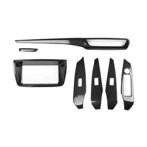 For Mazda 6 Atenza 2014-2016 Right Hand Drive ABS Carbon Fiber Door Trim Sticker - Picture 1 of 26