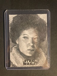 2018 Topps Star Wars Solo: A Star Wars Story Sketch Artist Phillip Trujillo 1/1
