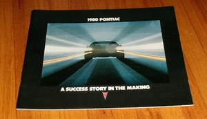 Brochure vendita originale Pontiac Full Line Deluxe Firebird Grand Prix 1980 - Foto 1 di 2
