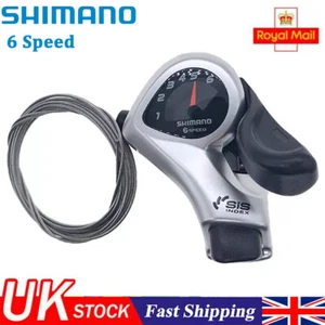 Shimano SL-TX50 6 Speed MTB Mountain Bike Thumb Gear Shift Lever UK New - Picture 1 of 4