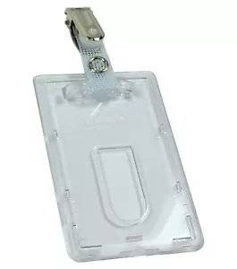 Ausweishülle Extra Stabil Namensschild Zeitkartenhülle Card Dispenser Made in EU - Bild 1 von 4