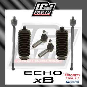 NEW INNER OUTER TIE ROD END SET FOR 2004-2005 TOYOTA ECHO 2004-2006 SCION XB - Picture 1 of 1