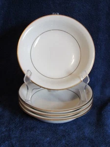 Set of (4) Noritake Ivory China Tulane 7562 Dessert Berry Bowls 5-1/8" Japan - Picture 1 of 5