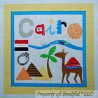 BonEful Fabric Cotton Quilt Block Square Nile River Cairo Egypt Camel Pyramid UK