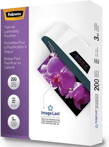 Thermal Laminating Pouches, Imagelast, Jam Free Letter Size, 3 Mil, 200 Pack (52 - Picture 1 of 8