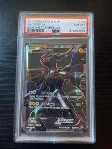 Pokemon Zekrom 114/114 Full Art PSA 8 - Picture 1 of 4