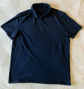 John Varvatos blue Polo shirt size XL Old Money Quiet Luxury - Picture 1 of 6
