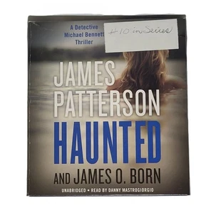 HAUNTED James Patterson 2017 Audio Book 6 CDs 6.5 Hours Unabridged #10 in Series - Imagen 1 de 3