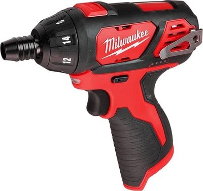 Milwaukee M12 Cordless 1/4" Hex Screwdriver Driver 2401-20 (Tool Only) - Image 1 of 2