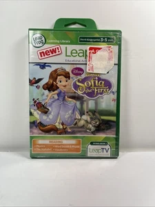 Leap Frog Leap TV Videojuego de Lectura Disney Sofía los Primeros 3 - 5 Años ~ NUEVO - Imagen 1 de 5