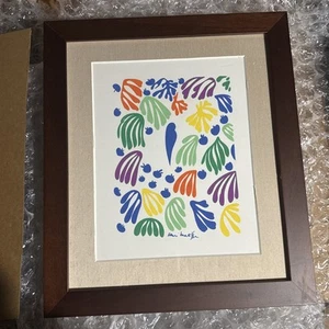 Henri Matisse The Parakeet Hand Silk Screened Modern Classics Framed - Picture 1 of 2