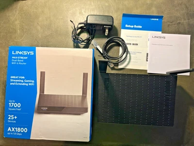 Linksys MR7350 Max-Stream 双频 Wi-Fi 6 路由器 - 开箱 — 第 1/4 张图片