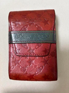 Portasigarette Vivienne Westwood sfera stella rossa dal Giappone raro - Foto 1 di 7