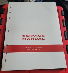 HONDA CRF150R,CRF150RB CRF 150R OEM SHOP,MECHANIC,SERVICE REPAIR MANUAL,BOOK - Picture 1 of 2
