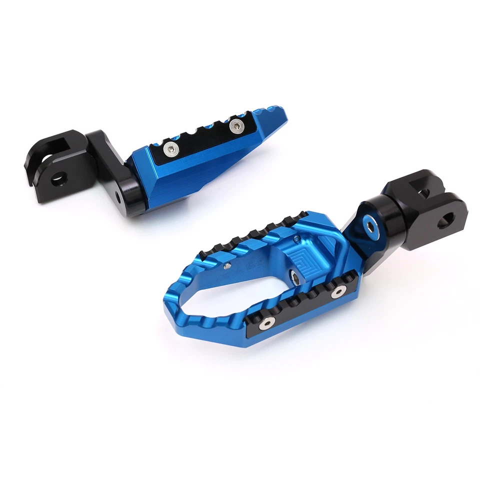 TRC Blue Foot Pegs Rider 25mm Adjusable For Suzuki B-King 08-16 15 14 13 12 11 - Изображение 1 из 4