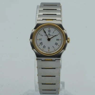 Reloj de pulsera Baume Mercier Riviera para mujer con pulsera de acero de cuarzo 5232 BM154 Foto 1 de 4