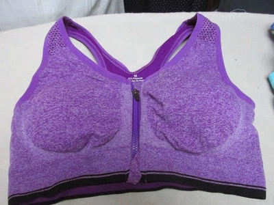 SUJETADOR DEPORTIVO - SUJETADOR DE YOGA - CREMALLERA FRONTAL - NUEVO SIN ETIQUETAS - TALLA MED Foto 1 de 4