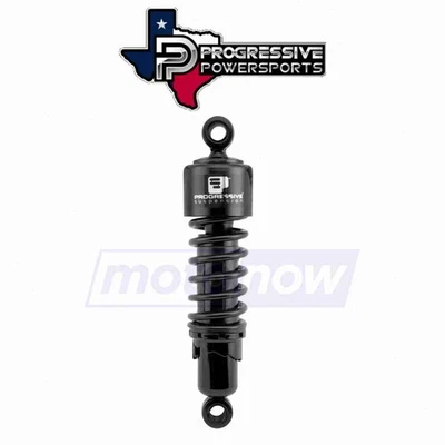 Progressive Suspension Heavy Duty 412 Series Shocks for 1996-2005 Harley ul Foto 1 de 4
