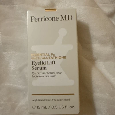Perricone MD Essential Fx ацилглутатион сыворотка для подтяжки век 0,5 унц / 15 мл новая в коробке - Изображение 1 из 3