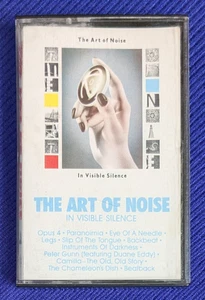 In Visible Silence by The Art Of Noise (1986 Cassette) Chrysalis *Vintage - Picture 1 of 7