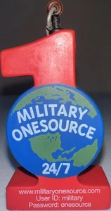 Portachiavi militare OneSource novità schiuma 2 1/2" alto antistress usato in ottime condizioni! 🍀 - Foto 1 di 7