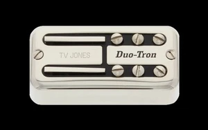 TV Jones Paul Yandell Duo-Tron Bridge Pickup Universal Mount - Nickel - Picture 1 of 3