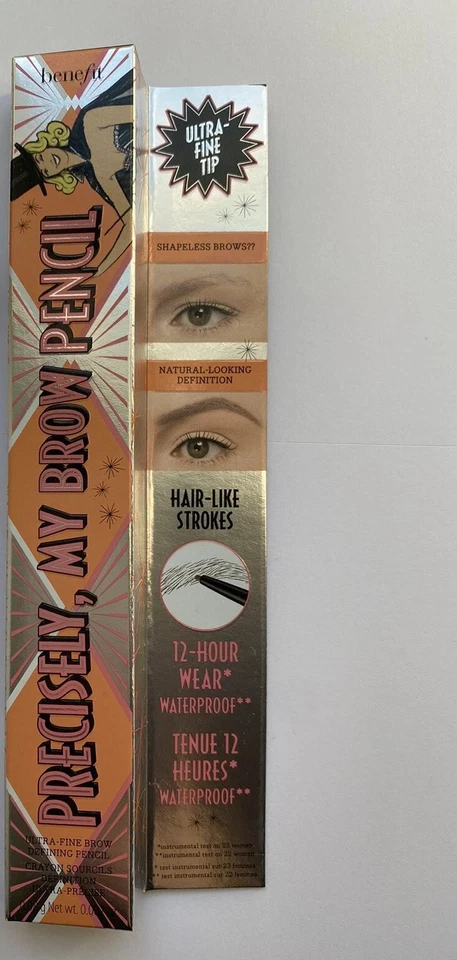 Benefit Precisely, My Brow Pencil #3.5 MEDIANO NEUTRO MARRÓN VIAJE NUEVO/EN CAJA Foto 1 de 1