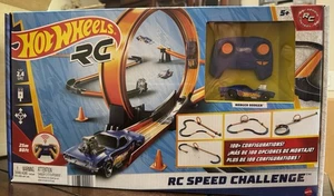 Mattel Hot Wheels RC Speed Challenge Track Playset, 1:64 Scale - Picture 1 of 2