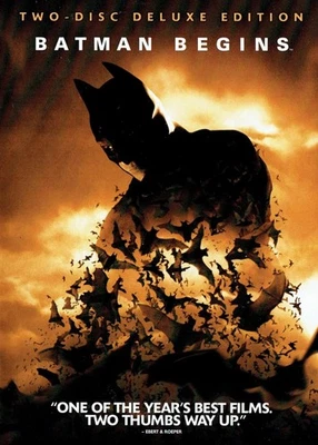 Batman Begins (2005) Two-Disc Deluxe Edition - Includes 3-D Hologram - Image 1 of 3