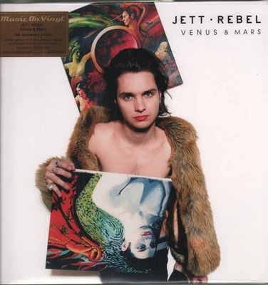 Jett Rebel Venus & Mars 12" vinyl Netherlands Music On Vinyl 2023 Translucent - Image 1 of 3