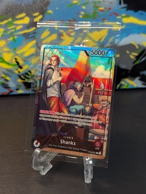 One Piece TCG ☠️ Shanks OP09-001 2025 PSA Magazine Promo SEALED 👒 NM ✨ - Image 1 of 4