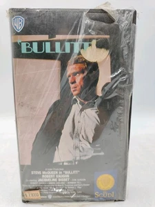 Bullitt 1968 Steve McQueen Film Videocassetta VHS - Picture 1 of 6