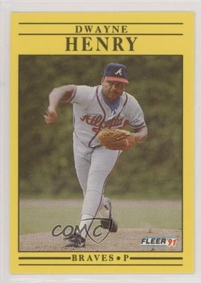 1991 Fleer Dwayne Henry #692 - Image 1 of 2