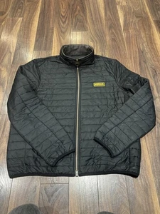 Barbour International Men’s Quilted Jacket (Black, L) - Picture 1 of 8