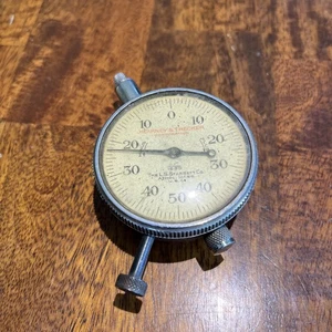 Vintage Starrett Blinker und Halterung, hergestellt für Kearney und Trecker 1”/1000 - Bild 1 von 6
