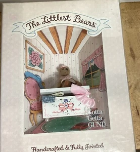 GUND The Littlest Bears Girl Playing Dress-Up Handcrafted 1994 - Picture 1 of 6