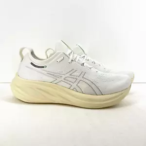 NUOVE scarpe da corsa Asics Gel-Nimbus 26 uomo 11,5 bianche sneaker sportive ammortizzate - Foto 1 di 9