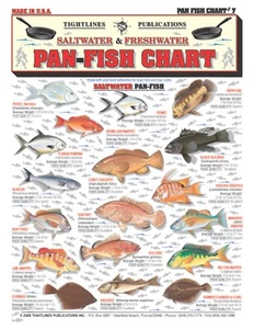 Identificación de pescado en sartén #7 (identificación de pescado y recetas) - Guía de referencia rápida - Imagen 1 de 2
