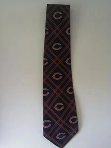 Chicago Bears Eagles Wings Men's Polyester Necktie New NFL Trubisky Montgomery - Picture 1 of 3