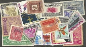 COLECCIÓN DE SELLOS NICARAGUA -- 775 DIFERENTES -- CALIDAD SUPERIOR - Imagen 1 de 2