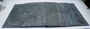 Lote de 6 MANTAS SALISBURY RANURADAS CLASE 2 NEGRAS 22′′ X 22′′ ASTM D-1048 Envío GRATIS - Imagen 1 de 5
