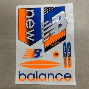 3D Embossed New Balance NB Cricket Bat Stickers 2025 - Picture 1 of 2